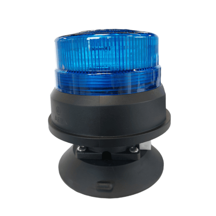 AEB AEB Draadloze LED Zwaailamp Blauw – Vacuümpomp Bevestiging – Accu Gevoerd AEB 1