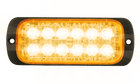 AEB LED Flitser 12 LEDs Oranje 12 - 24V ECE R65 Klasse 2 Opbouw Bevestiging - VCTparts.nl