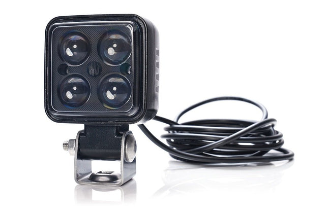 AEB LED Veiligheidslicht Blauw voor Heftruck met Stroboscoop en Zwaailicht Spotprojectie 12 - 70V - VCTparts.nl