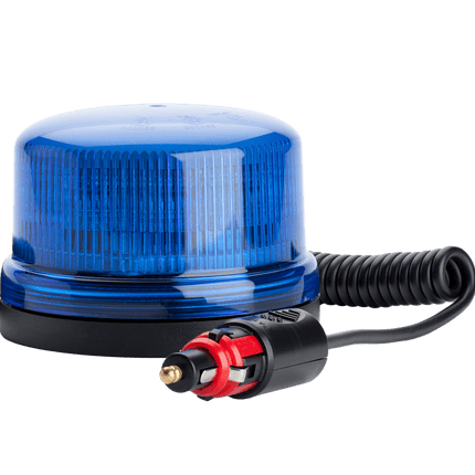 AEB AEB Stroboscoop Zwaailicht LED Magnetisch 12 - 24V Blauw Geleverd Met Handleiding AEB 1