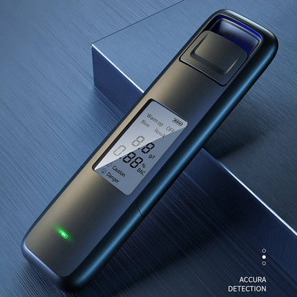 Alcohol Blaastest Digitaal met LED Scherm Oplaadbaar Non - Contact met Hoge Nauwkeurigheid Promille Percentage Testen - VCTparts.nl