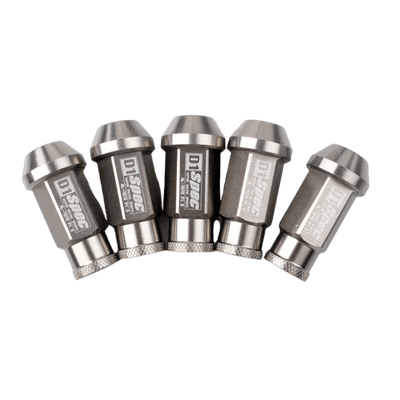 Aluminiummuttern (20 Stück einstellen) - M12X1.5 Gewinde 30 mm grau [Lug -Muttern -Legierung JDM Autorace]