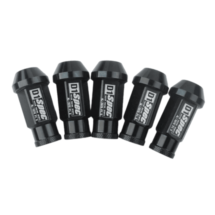 VCTparts Aluminium Moeren (set 20 stuks) - M12x1.5 Schroefdraad 30mm Zwart [Lug Nuts Legering JDM Autorace] NORGOS 1