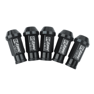 Aluminiummuttern (20 Stück einstellen) - M12X1.5 Gewinde 30mm schwarz [Lug -Muttern -Legierung JDM Autorace]