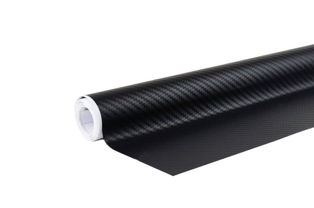 AMiO 3D Carbon Fiber Zwarte Wrap Folie (30 x 150 cm) - VCTparts.nl