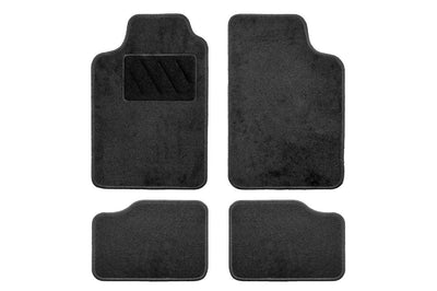 AMIO 4 Universal Car Matten Tex-1 für mehrere Automarken schwarz
