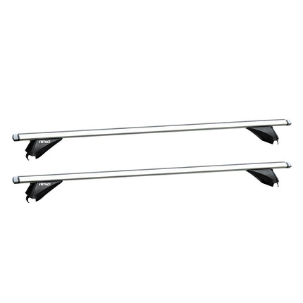 AMiO Aluminium Dakdragers 120cm CRR-03 voor Geïntegreerde Dakrails AMiO 1