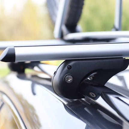 AMiO Aluminium Dakdragers 1350mm CRR-02 - Stevige Bagagedragers voor op het Dak AMiO 3