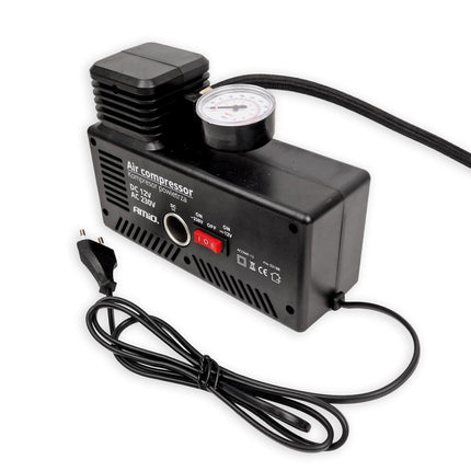 AMiO AMiO Autocompressor 12V/230V Acomp-13 - Bandenpomp voor Auto en Thuis AMiO 3