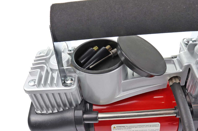 AMiO AMiO Autocompressor 2-cilinder 12V Acomp-04 - Krachtige Bandenpomp voor Auto AMiO 2