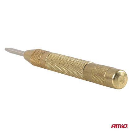 AMiO AMiO Automatische Centerpunt 130mm Koolstofstaal - Center Punch voor Metaal, Hout en Kunststof Boorpositie Markeren AMiO 8