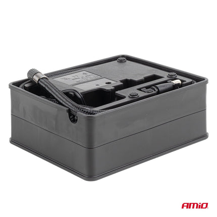 AMiO AMiO Bandenreparatie- en Oppompset 19mm Cilinder 12V - Compressor Lekke Band Repareren en Oppompen Auto AMiO 10