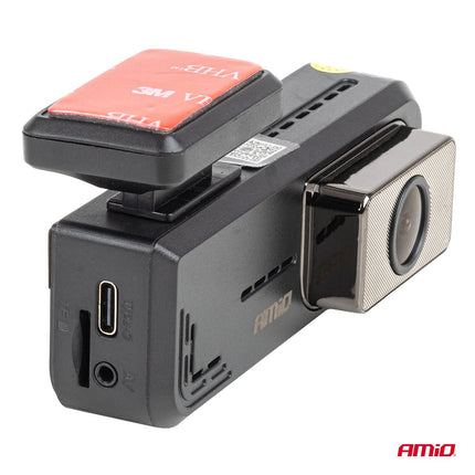 AMiO AMiO Dashcam Voor en Achter 2K + 1K WLAN – Dual Camera 2560x1440 1080P WiFi – 512GB Ondersteuning – Parking Mode G Sensor Nachtmodus AMiO 5