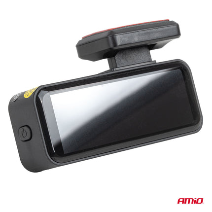 AMiO AMiO Dashcam Voor en Achter 4K + 2K WLAN – UHD Dual Camera 3840x2160 2560x1440 WiFi – 512GB Ondersteuning – 3.2” Display G Sensor Parking Mode AMiO 3