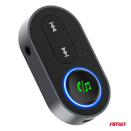 AMiO AMiO Draadloze Mini Audio Bluetooth Receiver Ontvanger – 3.5mm AUX Jack Muziekstreaming Handsfree AMiO 7