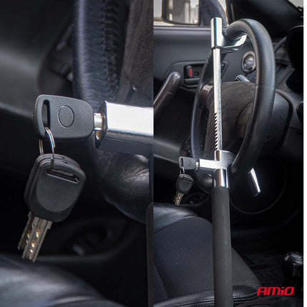 AMiO AMiO Extra Lang Stuurwielslot voor Zware Diefstalbeveiliging Auto en SUV AMiO 4