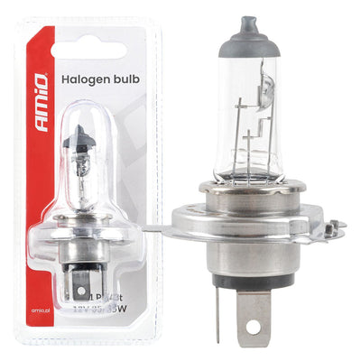 AMiO Halogenlampe HS1 12V 35/35W PX43T für Motorrad- und Rollerscheinwerfer (1 Stück)