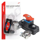 AMiO AMiO Hoofd Stroomschakelaar 12V - 24V 250A – Battery Disconnect Switch Accu Schakelaar Onderbreker Anti Diefstal Universeel Auto Camper Vrachtwagen AMiO 1