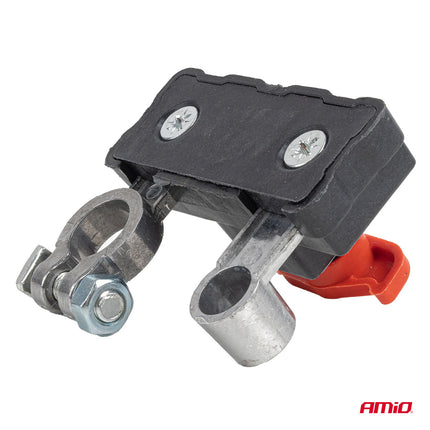 AMiO AMiO Hoofd Stroomschakelaar 12V - 24V 250A – Battery Disconnect Switch Accu Schakelaar Onderbreker Anti Diefstal Universeel Auto Camper Vrachtwagen AMiO 5