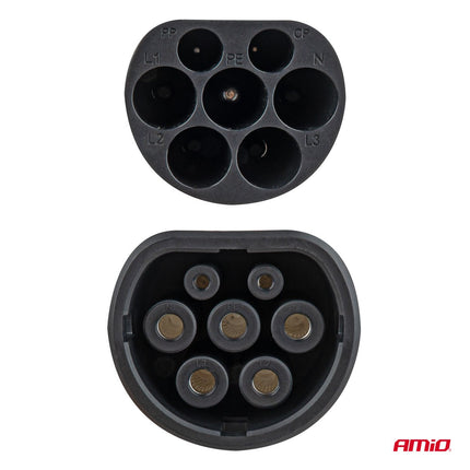 AMiO AMiO Laadkabel Type 2 naar Type 2 22kW 5 Meter - 3-Fase Laadkabel voor Elektrische Auto en Plug-in Hybride AMiO 4