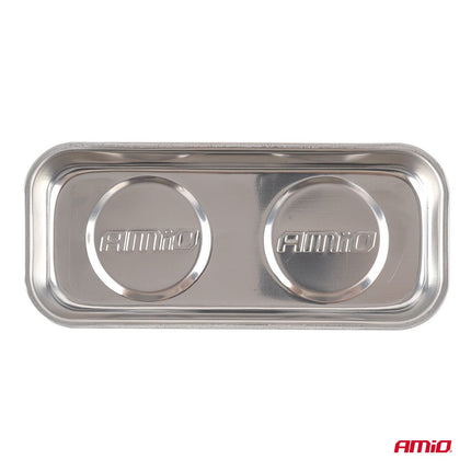 AMiO AMiO Magnetische Onderdelenbak RVS 150x65x27mm Rechthoekige Magneetschaal AMiO 6