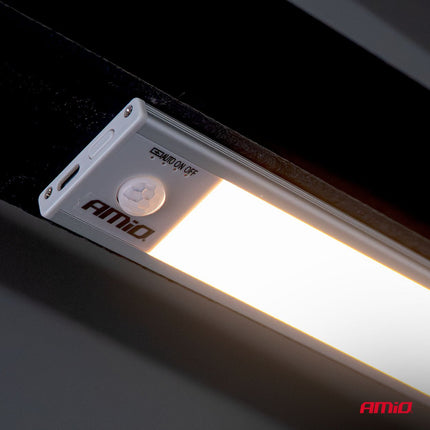AMiO AMiO Oplaadbare Magnetische Sensor LED Lamp Groot 2W 1500mAh – Draadloze Bewegingssensor Verlichting USB-C Kofferbak Garage AMiO 3