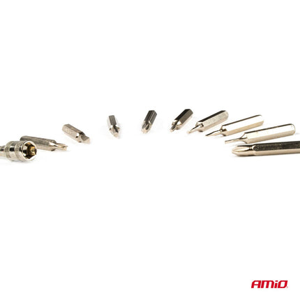AMiO AMiO Precisie Schroevendraaierset 115-delig - Complete Reparatieset met Bits Pincet en Accessoires in Koffer AMiO 7