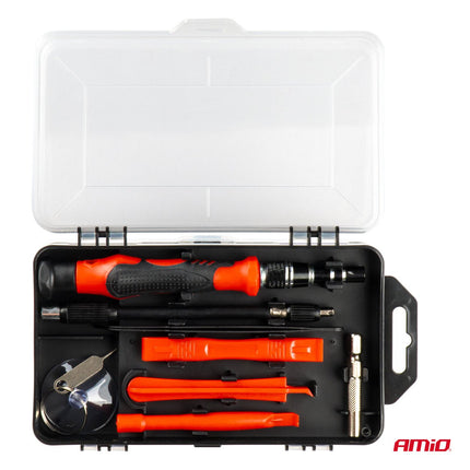 AMiO AMiO Precisie Schroevendraaierset 115-delig - Complete Reparatieset met Bits Pincet en Accessoires in Koffer AMiO 4