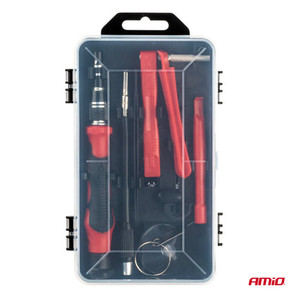 AMiO AMiO Precisie Schroevendraaierset 115-delig - Complete Reparatieset met Bits Pincet en Accessoires in Koffer AMiO 6