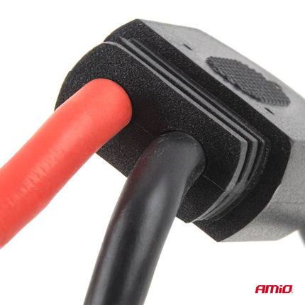 AMiO AMiO Professionele Digitale Accu Tester 2-220Ah 6V/12V/24V voor Auto, Motor en Vrachtwagen - Batterijtester Werkplaats AMiO 8