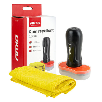 AMiO Rain Repellent Invisible Wiper 100ml – Hydrofobe Ruitcoating Auto Ruiten Waterafstotend Anti Regen Behandeling