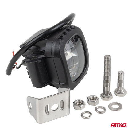 AMiO AMiO Veiligheidszone Heftruck Lamp Opbouw 10W 10 - 80V Rood LED - Safety Zone Verlichting Industriële Voertuigen en Magazijn Veiligheid AMiO 2