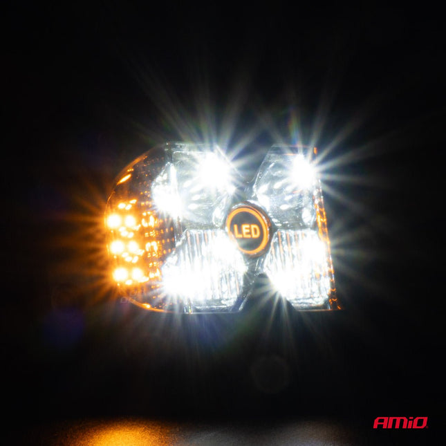 AMiO AMiO Werklamp 60W – 6000Lm 6500K Wit Oranje – Spot LED 9 - 36V IP67 Multifunctioneel AWL66 AMiO 2