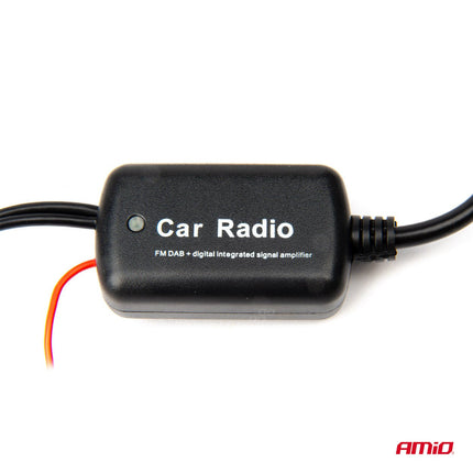 AMiO Antenne Signaalversterker 12V DAB/FM voor Autoradio - Sterker en Stabieler Signaal AMiO 3