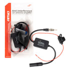 AMiO Anti-Interferentie Antenneversterker 12V voor Autoradio - Betere Radio-Ontvangst AMiO 1