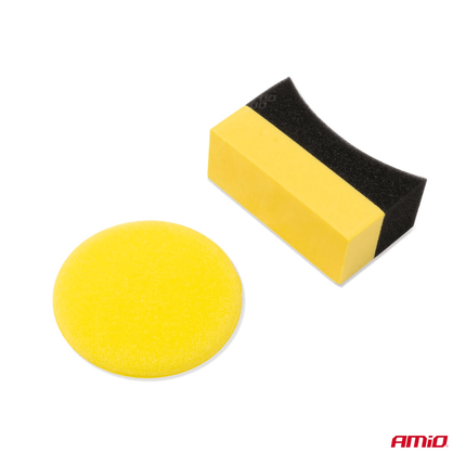 AMiO Auto Detailing Schoonmaak Set met Borstels Doeken Kwasten en Sponsen 14 stuks - VCTparts.nl