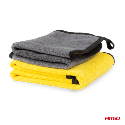 AMiO Auto Detailing Schoonmaak Set met Borstels Doeken Kwasten en Sponsen 14 stuks - VCTparts.nl