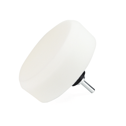 AMiO Auto Polijst Schuimborstels voor Boormachine (3 stuks) M14 (125mm) Rood - Wit - Zwart - VCTparts.nl