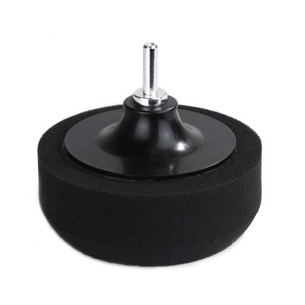 AMiO Auto Polijst Schuimborstels voor Boormachine (3 stuks) M14 (125mm) Rood - Wit - Zwart - VCTparts.nl