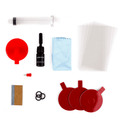 AMiO AMiO Auto Voorruit Glas Ster of Barst Reparatie Kit met Vloeistof AMiO 3