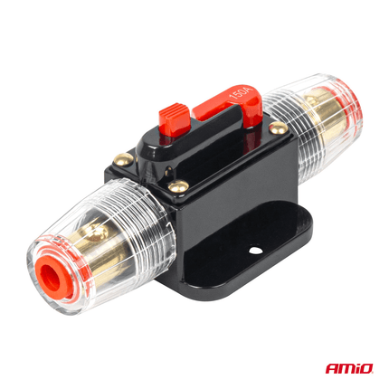AMiO Automatische Zekering Circuit Breaker 12 - 48V 150A - Resetbare Zekering voor Auto Motor Stereo en Audio - VCTparts.nl