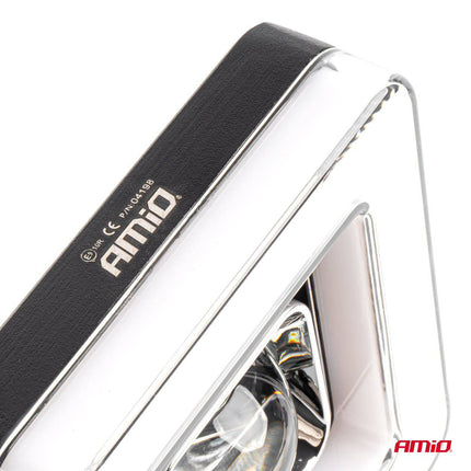 AMiO AWL57 LED Werkverlichting 45W 6500K 8000lm 9 - 36V - Robuuste Verlichting Vierkant - VCTparts.nl