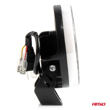 AMiO AWL58 LED Werkverlichting 45W 6500K 8000lm 9 - 36V - Robuuste Verlichting Rond - VCTparts.nl