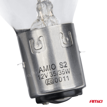 AMiO BA20D Halogeen 12V 35W S2 Wit [Koplamp - Dagrijverlichting] - VCTparts.nl