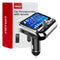 AMiO Car FM Transmitter with Remote 2×USB - A 12V 24V – Bluetooth, Hands - Free Bellen en Multifunctioneel AMiO 1