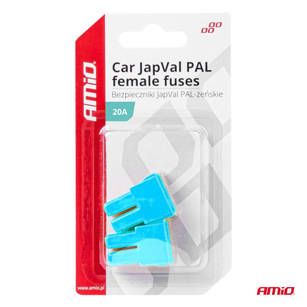 AMiO AMiO Car JapVal PAL Female zekering 20A - Japanse auto zekering AMiO 3