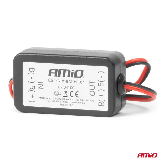 AMIO Car Power Signaal Filter 12V - Anti Interferentie Stroomfilter Auto Elektronica - VCTparts.nl