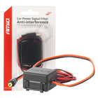 AMIO Car Power Signaal Filter met Plug 12V 24V - Anti Interferentie DC DC Converter Auto - VCTparts.nl