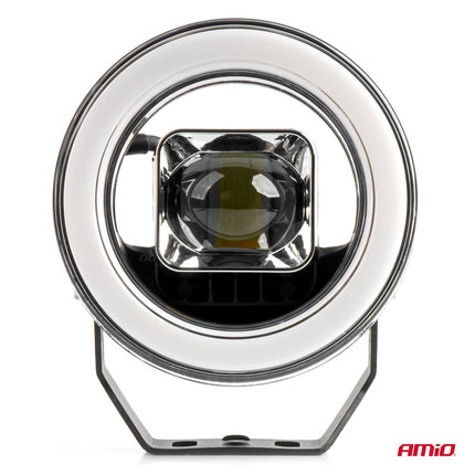AMiO AWL58 LED Werkverlichting 45W 6500K 8000lm 9-36V - Robuuste Verlichting Rond - VCTparts.nl