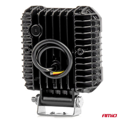 AMiO AWL68 LED Werkverlichting 54W 6500K 10000lm 9-36V - IP67 SPOT Verlichting Vierkant - VCTparts.nl